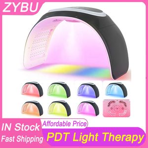 Multifunctional UV Light Nano Spray 7 Colors PDT LED Photon Light Therapy Machine With EMS Anti Aging Wrinkle Removal Skin Rejuvenation