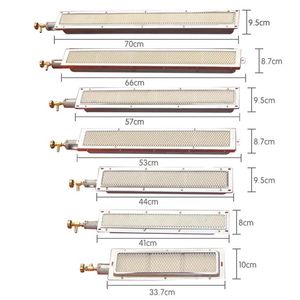 Top quality ceramic plate burner with injetornozzle GAS infrared burner for bbq kebab roast etc313M