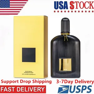 United States Overseas for Men Women Perfume Lady Black Orchid Spray Perfumes de longa duração Fragrância leve 100ML Fast Ship