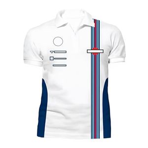 F1 포뮬러 원 티셔츠 하프 슬리브 폴로 퀵 건조 정장 팀 경주복 맞춤형 폴로 셔츠 맞춤형 268d