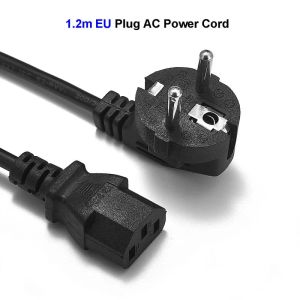1.2M 3 Pin Eu Us Au UK wtyczka komputerowy komputerowy kabel adaptera zasilające
