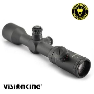 Visioning 1,5-6x42 Riflescope Długia zasięg optyka wzrok Kollimator wzrok Spyglass Red Dot Scope Night Illumined Reticle Sniper .223 .308