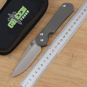 Green Thorn Sebenza 31 Folding Knife M390 Blade, TC4 Titanium 3D Handtaget Camping Outdoor Fruit Knife EDC Tool