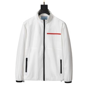 2023 Mode Mäns jackor Spring och Autumn Coat Windbreaker dragkedja Kläddesigner Sportkläder Män- och kvinnors rockar Casual dragkedja klädpilotjacka