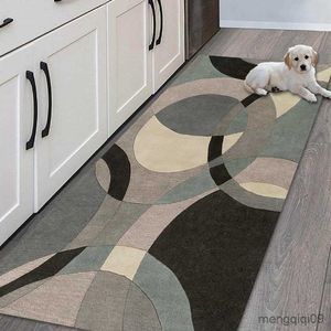 Carpets Modern Kitchen Home Entrance Doormat Long Strip Bedroom Mat Room Decoration Carpet In The Living Room Bathroom Non-Slip Rug R230728