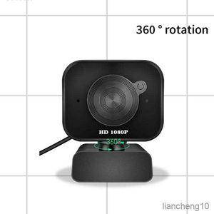 Webcamsコンピューターカメラマイクビデオ会議用の特別な機器Webcam R230728