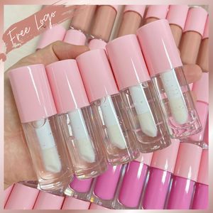 Batom Especifique Big Wand Tube Private Label MOQ 30 peças Maquiagem Atacado Personalizada Esmalte para os Lábios Brilho para os Lábios Vegan Cruelty Free 230727