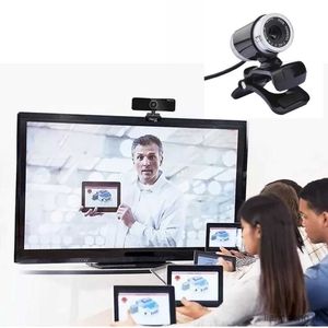 Webcams Webcam Câmera de recorte prática 480p Câmera Webcam Gravação de vídeo PC portátil Câmera Web sem drive Computador WebCamera R230728