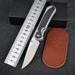 Chris Reeve Mini CR Sebenza 31 Faca dobrável CPM-MagnaCut Liga de titânio + Cabo G10 Faca para uso externo Acampamento Facas para autodefesa Portátil 31ª Facas para frutas Ferramentas EDC