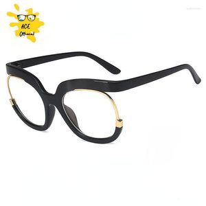 Güneş Gözlüğü Vintage Yuvarlak Kedi Göz Anti-Blue Hafif Gözlükler Kadınlar Moda Marka Baskı Bilgisayar Gözlükleri Çerçeve Kadın Zarif Tenler