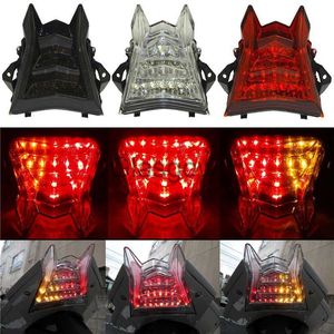 Motorcycle Lighting EMark Chrome Led Integrated Blinker Taillight Tail Brake Turn Signals Light For BMW HP4 S1000R S1000RR 20092020 x0728