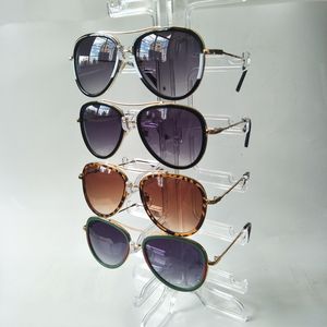 Moda Pilot Güneş Gözlüğü Kadın Lüks Kadın Güneş Gözlükleri Kadın Tasarımcı Metal Ayna Büyük Çerçeve Oculos de Sol