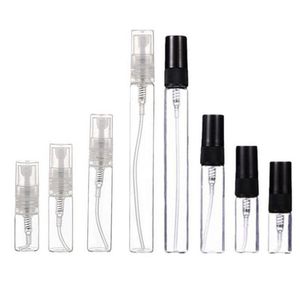 Verpackungsflaschen 2 ml L 5 ml 10 ml Tragbare Sprühflasche Nachfüllbare Klarglas-Probenfläschchen Kosmetische Zerstäuber Behältergläser zum Reinigen von OTH0U