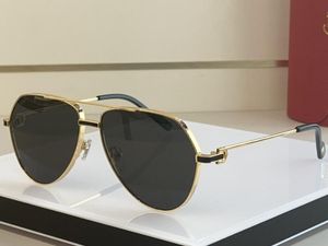 Realfine888 5A okulary Catier CT0334S Rama pilotażowa luksusowe okulary przeciwsłoneczne dla mężczyzny z szklankami pudełka tkaniny CT0350S