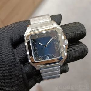 EW Factory Luksusowy zegarek dla męskich Watch zegarek srebrny 2813 Ruch Montre Femme Santo Business Party Rature Lady Watch Screy XB08 C23