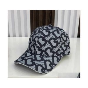 Ball Caps Classic Luxurys Projektanci Prostota baseball dla mężczyzn Kobiety modne haftowane casquette wszechstronne czapki Drop d otvng