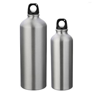 Water Bottles 1 Bottle 500ml 1000ml Aluminum Beverage Outdoor Sports Bicycle Climbing Hiking Travel Supplies