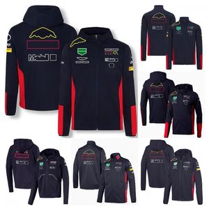 2021 F1 Hoodie Formel 1 Racing Fans Hoodies Motorsport Zip Up Jacket Autumn Winter Men's Overdized Sweatshirt Casual Coat PL258C