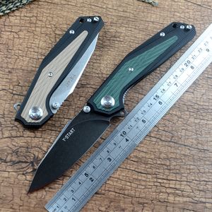 Y-START New Folding Knife Pocket Hunting D2 Blade Ball Bearing Washer G10 Handle Outdoor EDC LK5033
