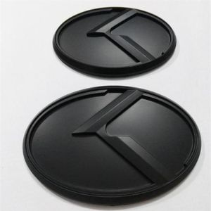 2pcs New 3D preto K logo distintivo adesivo emblema fit KIA OPTIMA K5 20112018car emblemas9558622234d