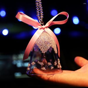 Charms Crystal Wind Chime Pure Water Drop Pandent Rhinestone Bling Ornament Hanging Dangle Charm Car Room X'mas Tree Decoration