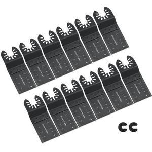 14PCS Strumenti Multi-Funzione Bi-metallo di Precisione Lama Oscillante Multitool per Restauratore Taglio di Potenza Multimaster Strumenti 205J