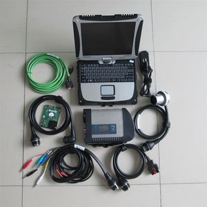 Диагностический инструмент MB Star Compact 4 с мультиплексором C4 Connect C4 для Mercedes Benz Toughbook CF19 Установленная версия 256 ГБ S212Z