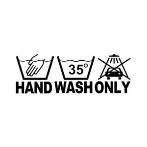 16 5 5 3CM Hand Wash Only interesting motocycle car sticker decal laptop decal CA-144259j