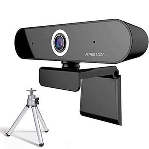 Веб-камеры 1080P Веб-камера с потоковой веб-камерой Компьютерная камера для ПК Ноутбук Видеоконференции Запись потоковой передачи