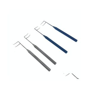 Makyaj Araç Kitleri 2 PCS/SET OPTALMİK TITANIUM SOL VE SAĞ TRABECOTOMOM SET STAINLES Çelik Göz Enstrümanları Dalgalanma Sağlığı Bea Otzqt