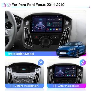 Samochód z ekranu dotykowego Androida na głównym urządzeniu do Forda Focus 2012-2017 DVD Player GPS System Multimedia308k