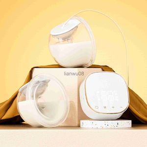 Breastpumps Double Electric Breast Pump Charged Easy Carry Outdoors Milk Pump Wearable HandsFree Portable Milk Extractor Bpa Free x0726