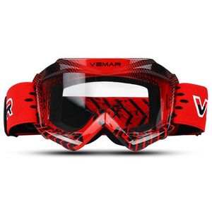 Solglasögon Motorcykelbarn Moto Goggles Kids MX MTB Off-Road Dirt Bike Goggles Racing Glasses Gafas för Motocross Helmet243L