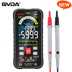 Multimeters GVDA Smart Multimeter Auto Range 1000V 10A Digital Capacitance Tester True RMS REL Ohm Hz AC DC Voltage Meter Multimetro 230728