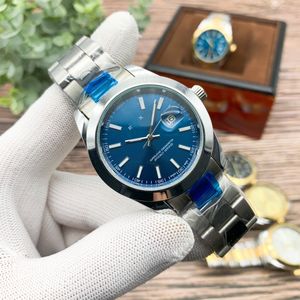 Yüksek kaliteli en iyi marka Rolxx Perpetual Series Men Watch Business Luxury Paslanmaz Çelik Kayış Tasarımcı Hareketi Otomatik Kuvars Montre