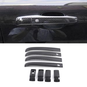 Auto Decorazione per auto Cancello Maniglia per porta Coperchio per porta Ciotola Trim Cornice per adesivi Accessori esterni per Jeep Grand Cherokee 2017-2020262g