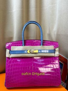 5A Bolsa de grife Bolsa feminina Bolsa de compras Ouro e prata Ferragens Couro de luxo Bolsa de ombro feminina transversal 30 20CM Personalização feita à mão