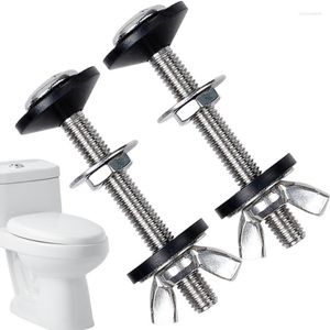 Bath Accessory Set Toilet Seat Screws Hinges Fastener Stainless Steel Hinge Bolts Rustproof Heavy Duty For Top Mount