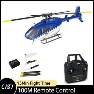 Интеллектуальный БПЛА C187 RC Helicopter 2,4 ГГц 4CH 6 ОСОВЫЙ ГИРОВЫЙ ДОПОЛНИТЕЛЬНЫЙ