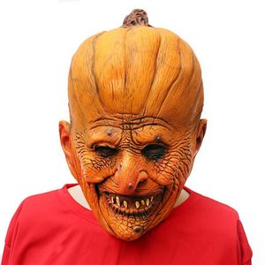 Other Event & Party Supplies Halloween Easter Pumpkin Cosplay Latex Mask Scary Carnival Dress Up Headgear Props3552