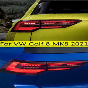 Auto bakre lampa för golf 8 LED -bakljus 2021 Mk8 DRL Omvänd svängsignalbroms dimma baklyktor Assembly2084