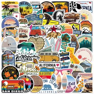10 50PCS INS Style Outdoor Landscape Stickers Aesthetic California Decals Sticker To DIY Bagage Laptop Bike Skateboard Phone Car220Q