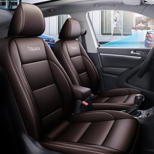 Capas de assento de carro personalizadas de marca aptas para Volkswagen Tiguan à prova d'água com zíper para 5 assentos 282t