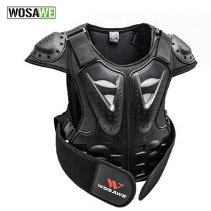 WOSAWE Bambini Corpo Petto Spina Protettore Protezione Gilet Moto Giacca Bambino Amour Gear per Motocross Dirt Bike Skating332S