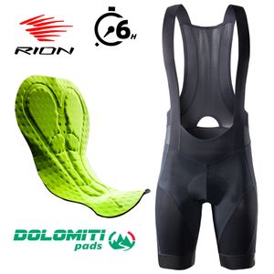 Calções de ciclismo RION Calções de ciclismo masculinos MTB Road Bike Roupas esportivas Roupas de bicicleta Meias-calças de motocicleta Dolomiti Longa distância ao ar livre Pro 230727