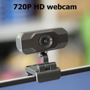 Webbkameror 1280x720p Plug Web Camera 720p Webcam Microphone Digital Video Recorder för PC Home Office