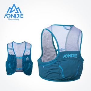 Utomhusväskor Aonijie C932S 2.5L Portable Hydration Pack Running Ryggsäck Rucksäck Väska Vest Harness för vandring Camping Marathon Race Climbing 230727