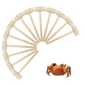 Mini martello di legno Frutti di mare Aragosta Granchio Artigianato in pelle Gioielli Cioccolato Crostacei Mazze di legno Martelli Strumenti di cottura Giocattoli per bambini