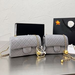Дизайнерские сумки модные сумки с крови роскошные женские сумки сумочка кожаная черная маленькая алмазная решетчатая золотая бусинка регулируемая сумка для плеча CC Classic Lady стеганая сумка