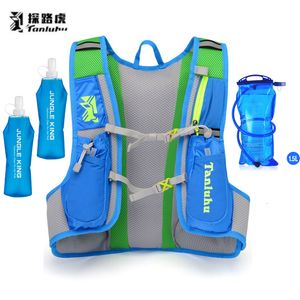 Outdoor Bags TANLUHU 15L cycling running backpack men women ultra light breathable cycling cross country marathon water bag backpack 450g 230727